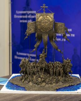 памятник победе Александра Невского в Ледовом Побоище